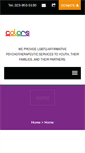 Mobile Screenshot of colorsyouth.org